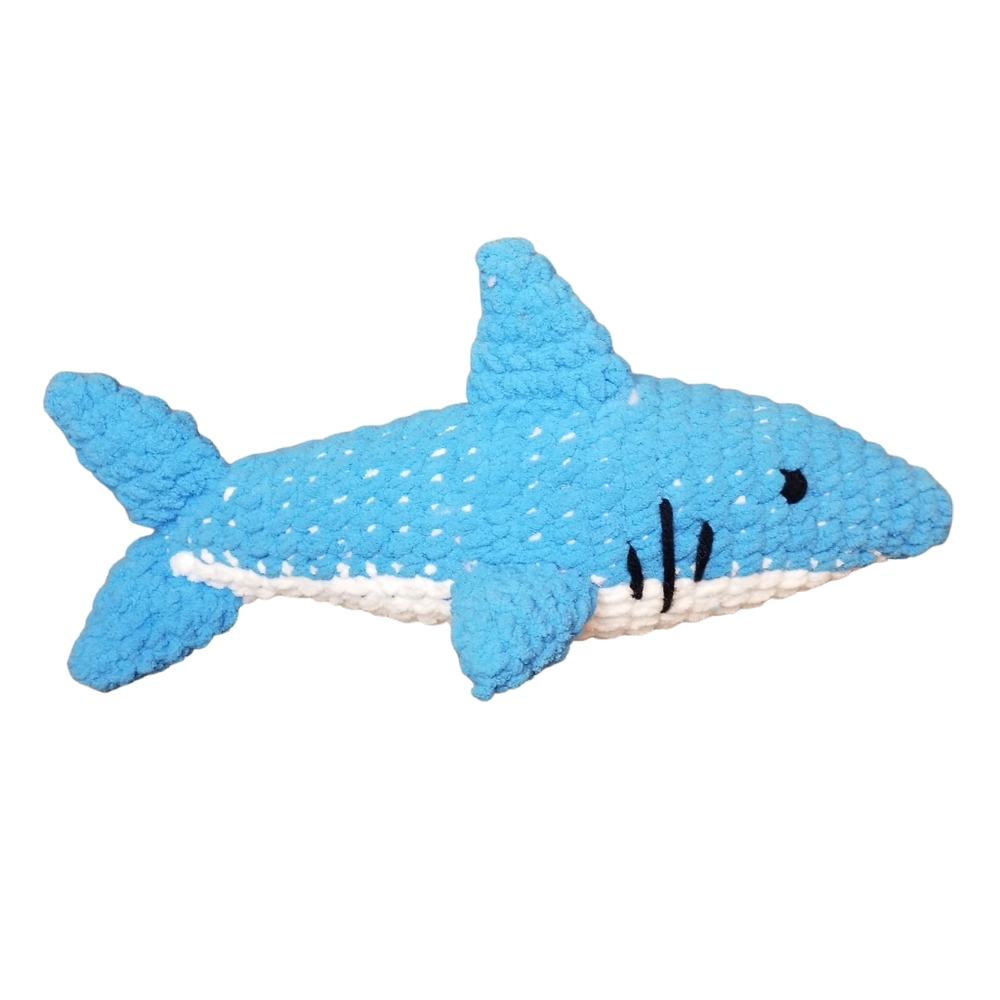 NEW Handmade Crochet Shark